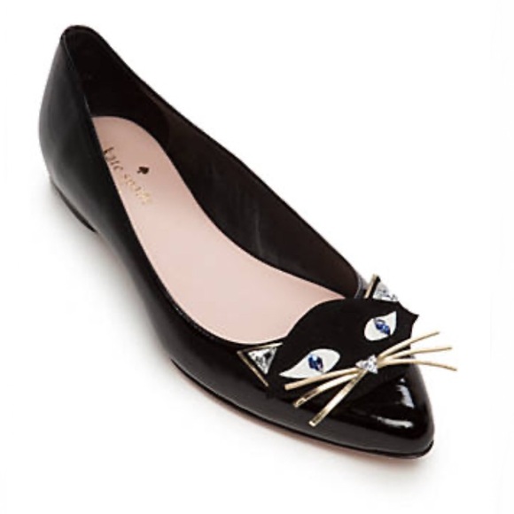 kate spade Shoes - Kate Spade New York Natasha Black Cat Flats